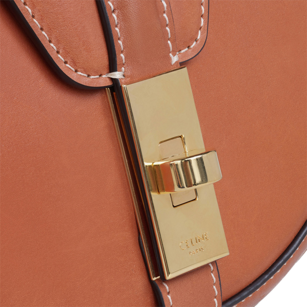 Celine Bag Saise Besace Shoulder GP Brown Small